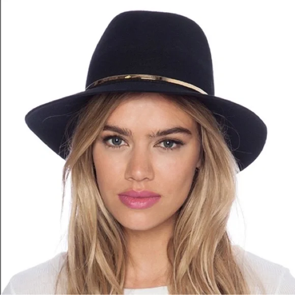 Janessa Leone Wool Fedora - Picture 1 of 6